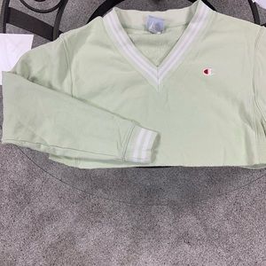 Cropped champion sweatshirt